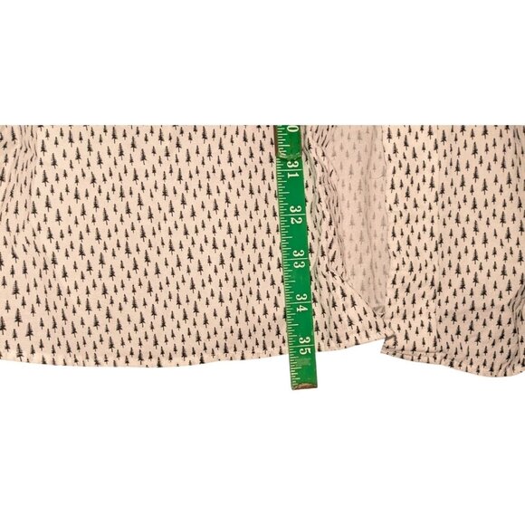 ROWM Mens 4XT Button-Down Shirt Tree Print Cotton Blend Long Sleeve - Picture 9 of 12